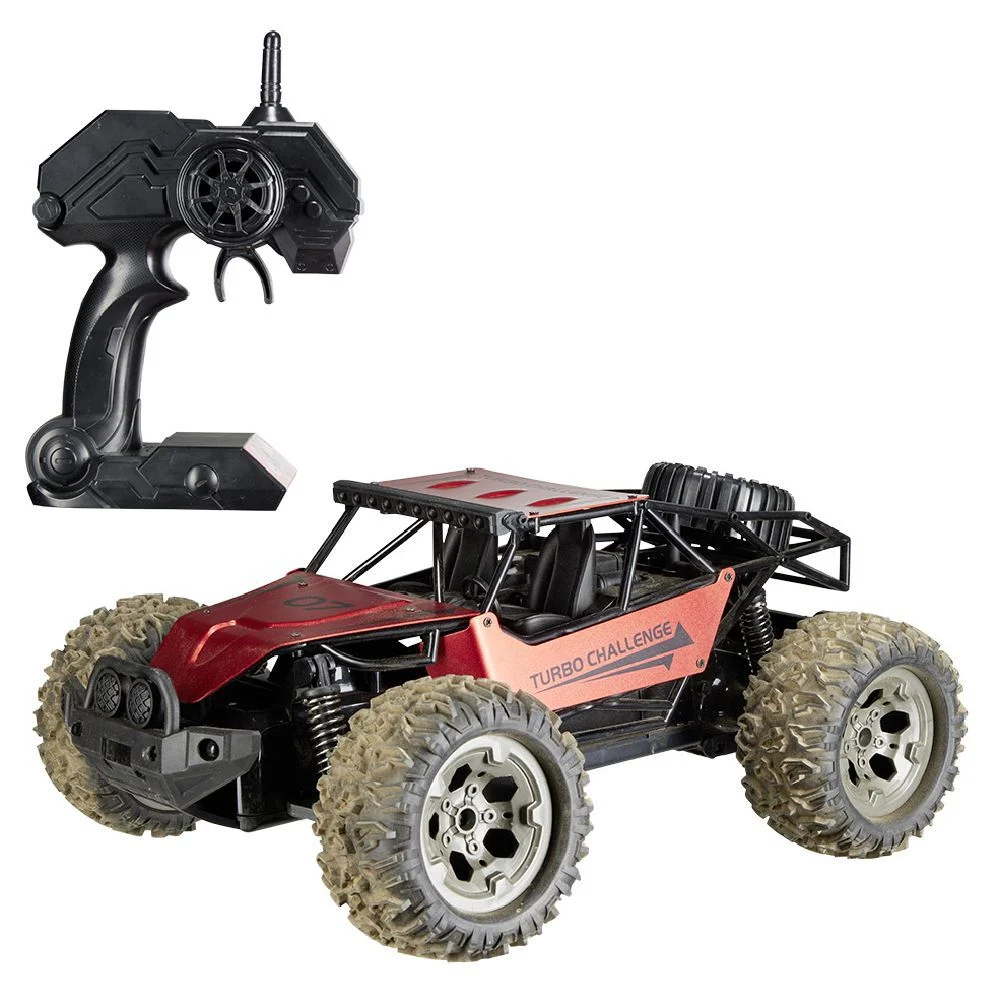 Voiture Buggy radiocommandé échelle 1/12 métal rouge