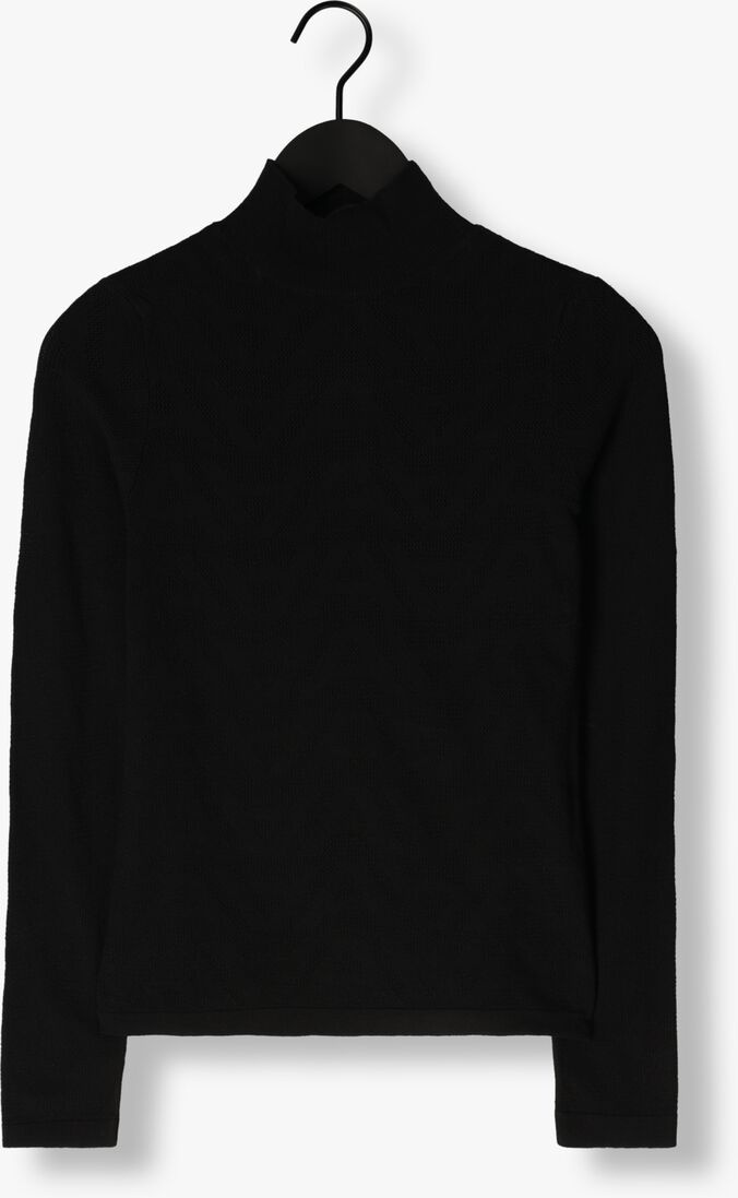 ALIX THE LABEL zwarte alix the label  ladies knitted a mesh top