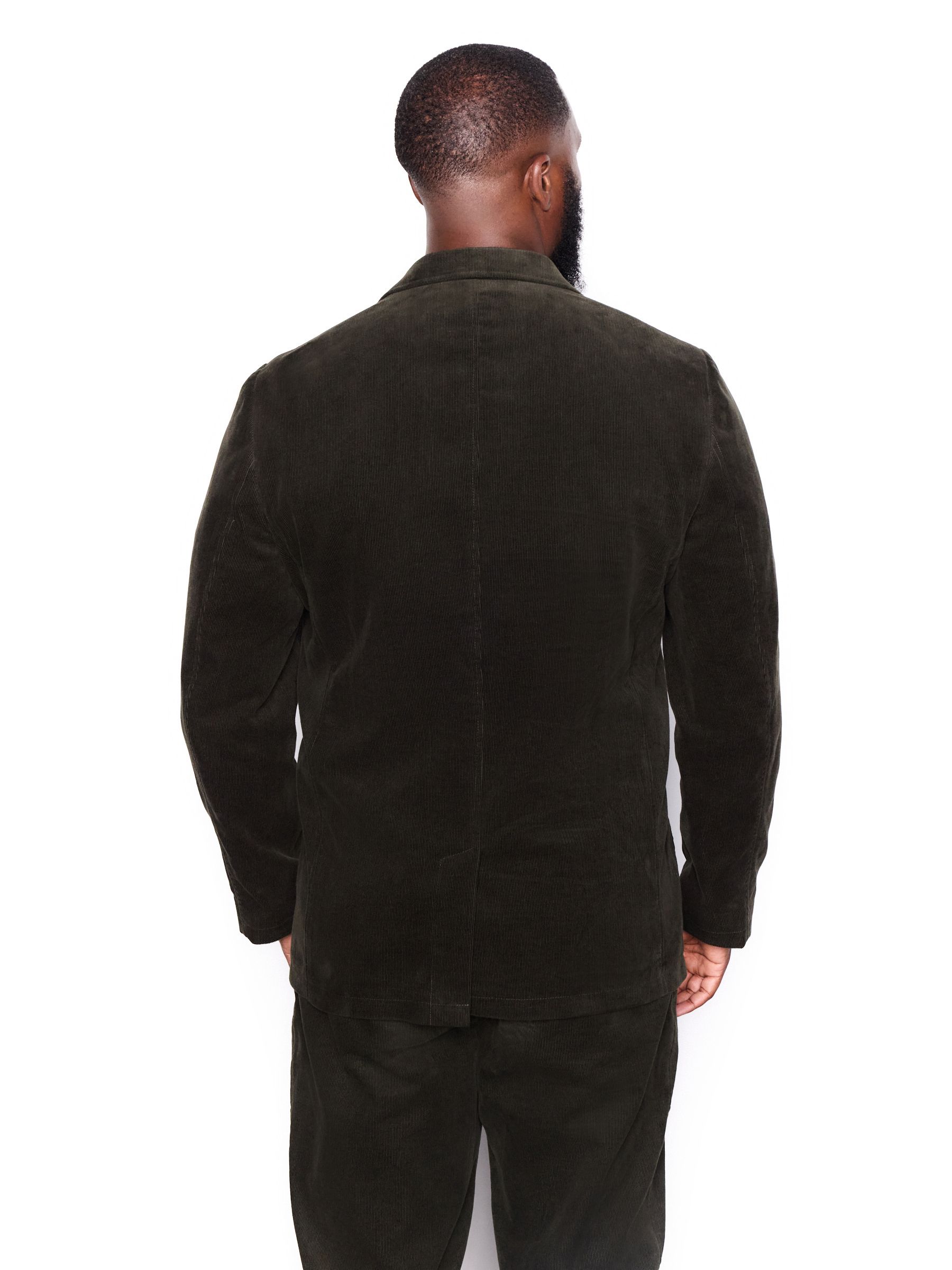 Groen - Relaxed Fit Corduroy Suit Jacket