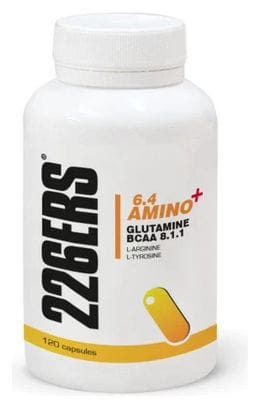 Glutamine BCAA 8.1.1 226ERS 6.4 Amino  120 capsules