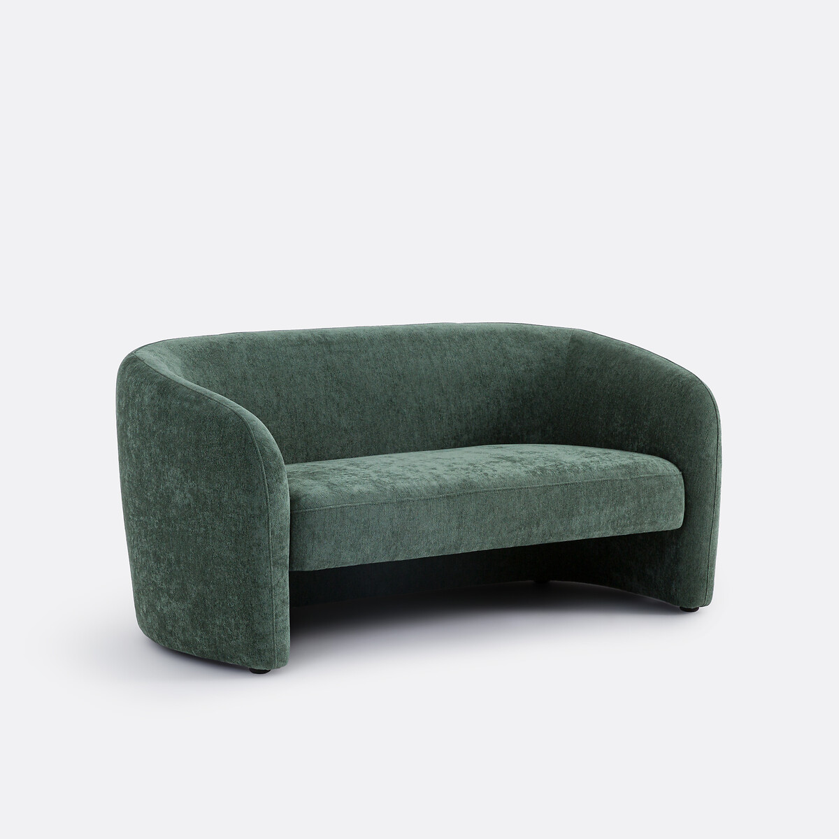 LA REDOUTE INTERIEURS<br>Sofá de 2 lugares em chenille fino, LANDINE