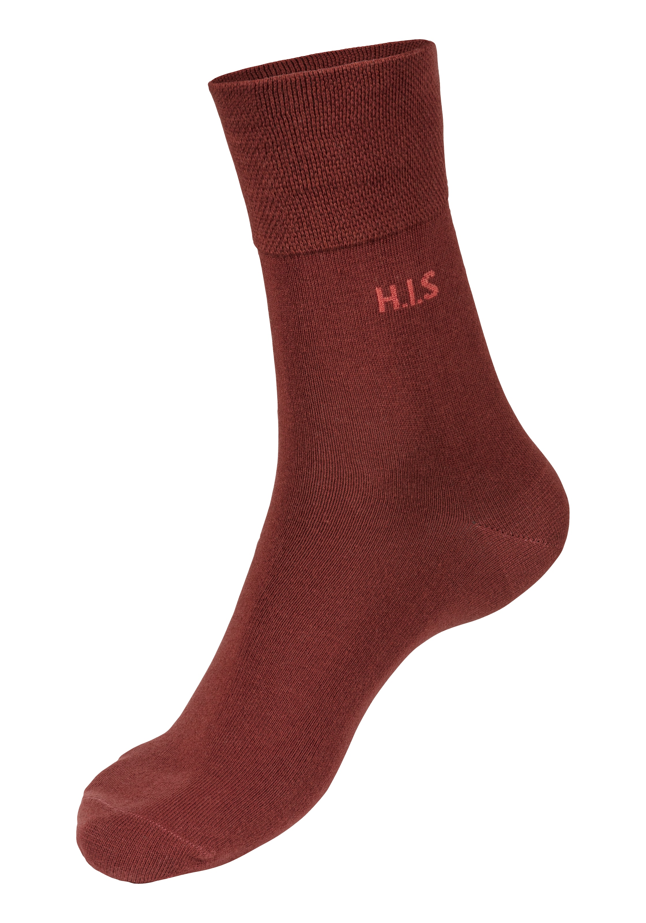 H.I.S Socken Packung, 12 Stk. tlg. ohne einschneidendes Gummi