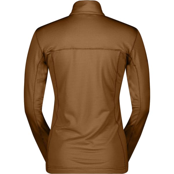 Sweat polaire ski rando SCOTT DEFINED LIGHT W'S PULLOVER BREAD BROWN