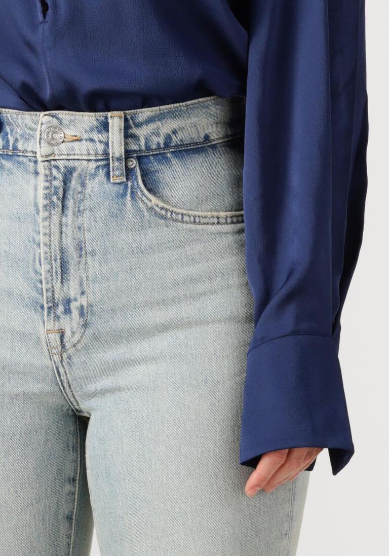 blauwe 7 for all mankind mom jeans logan stovepipe sahara
