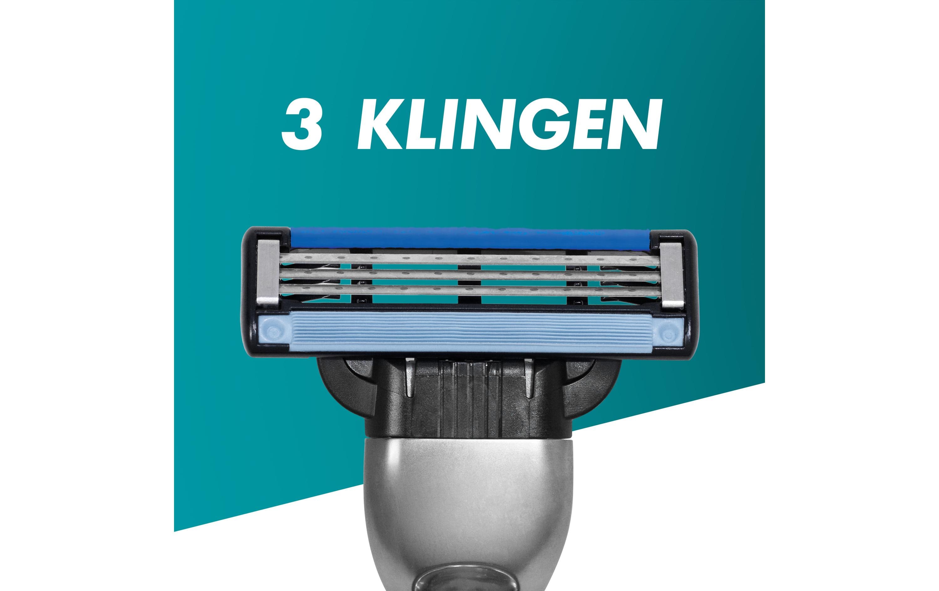 Rasierer Mach3 + 8 KlingenNassrasierer für Herren mit Ersatzklingen