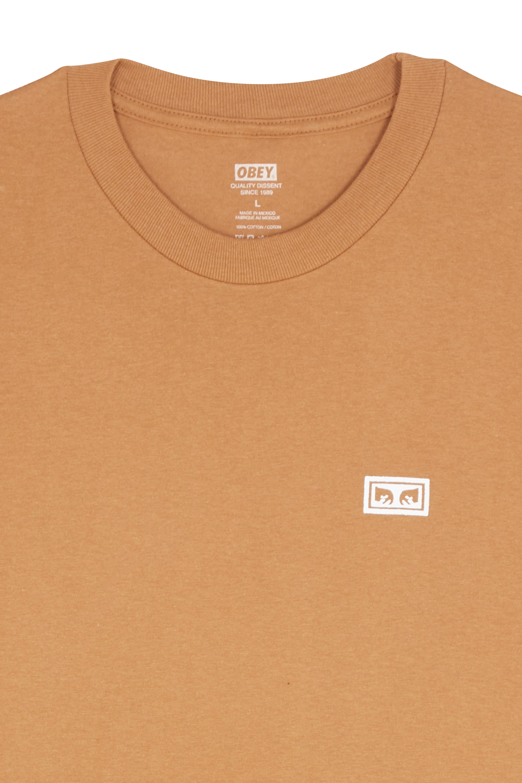 OBEY T-shirt OBEY EYES 3 BRS Marron