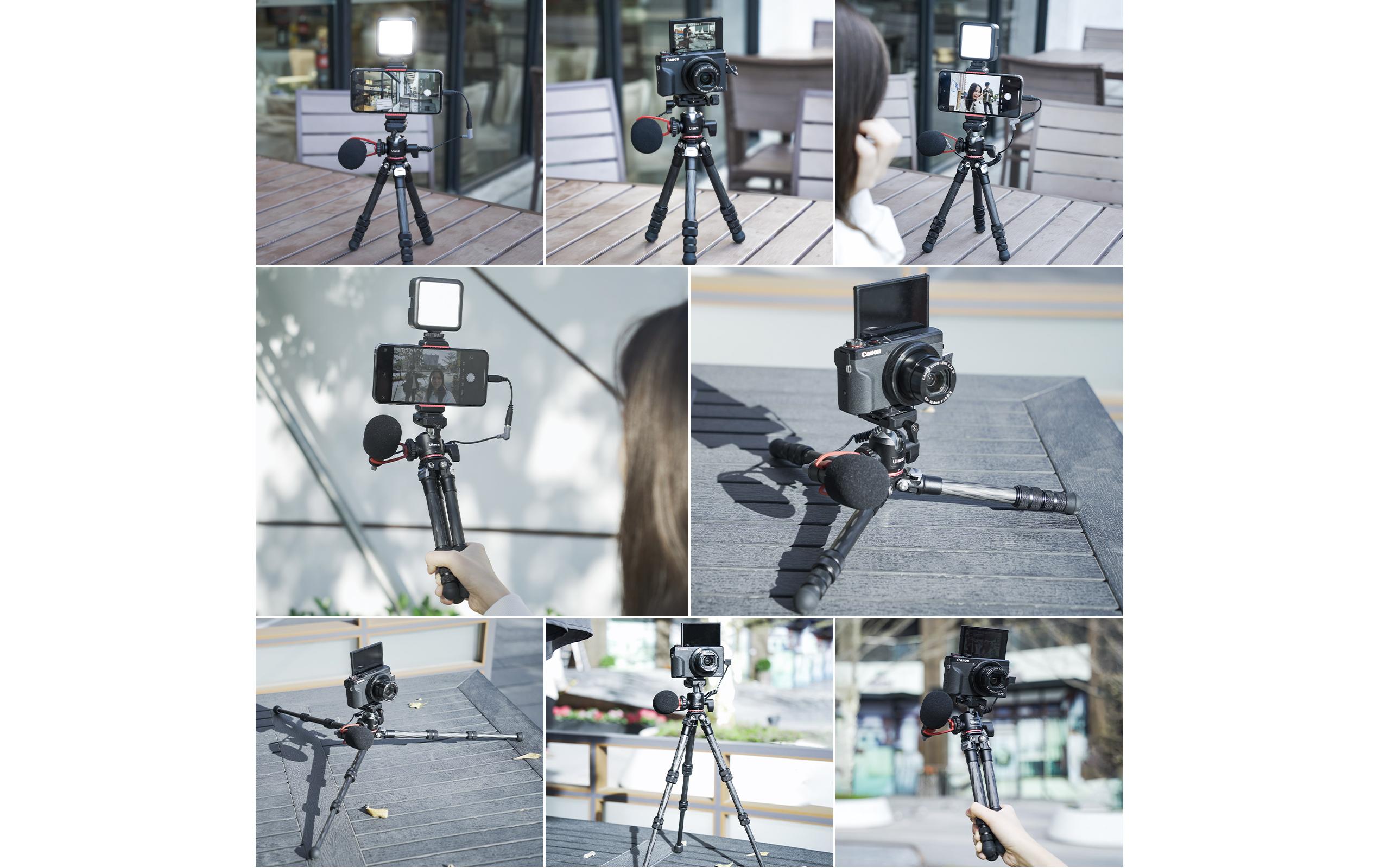 Stativ MT-20<br>Stativ-Kit mit Kugelkopf, Schnellwechselplatte und Tasche