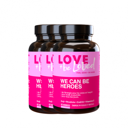Love and be Loved Gummies Energie Physique et Mentale 9 semaines