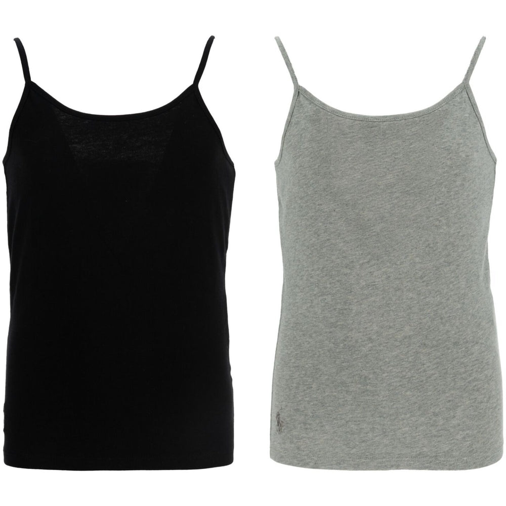 Køb Polo Ralph Lauren Black/Andover Heather 2 Pack Polo Camisole