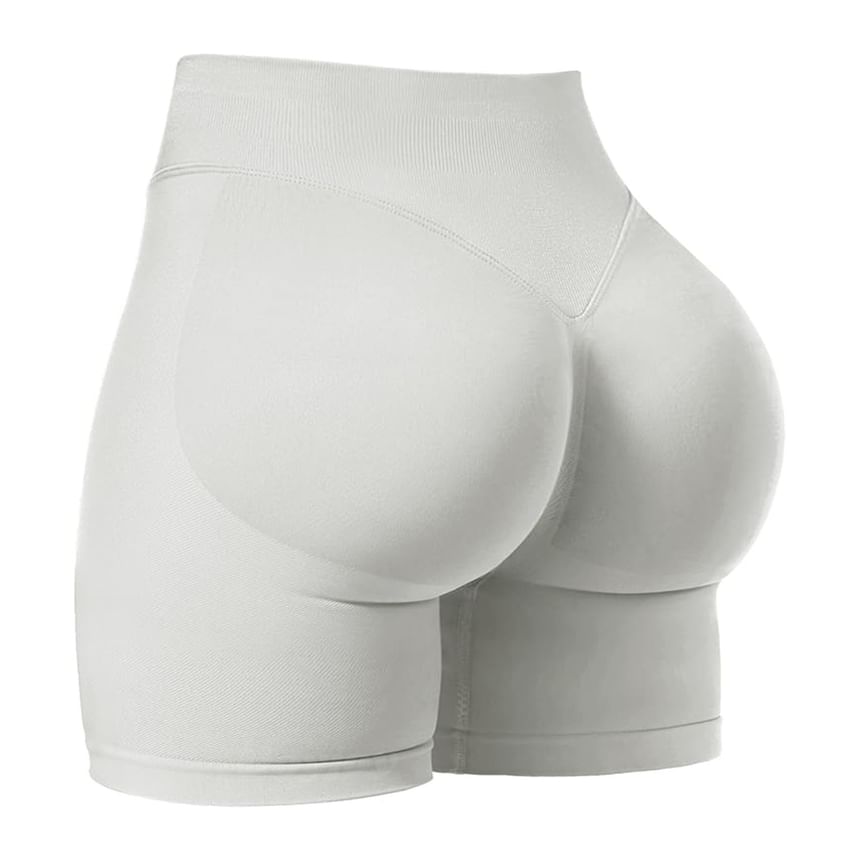 Runyz - Hoge taille effen yogashorts