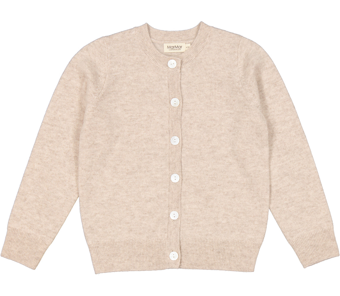 Tepi, Kashmir Cardigan - Sand Mel.