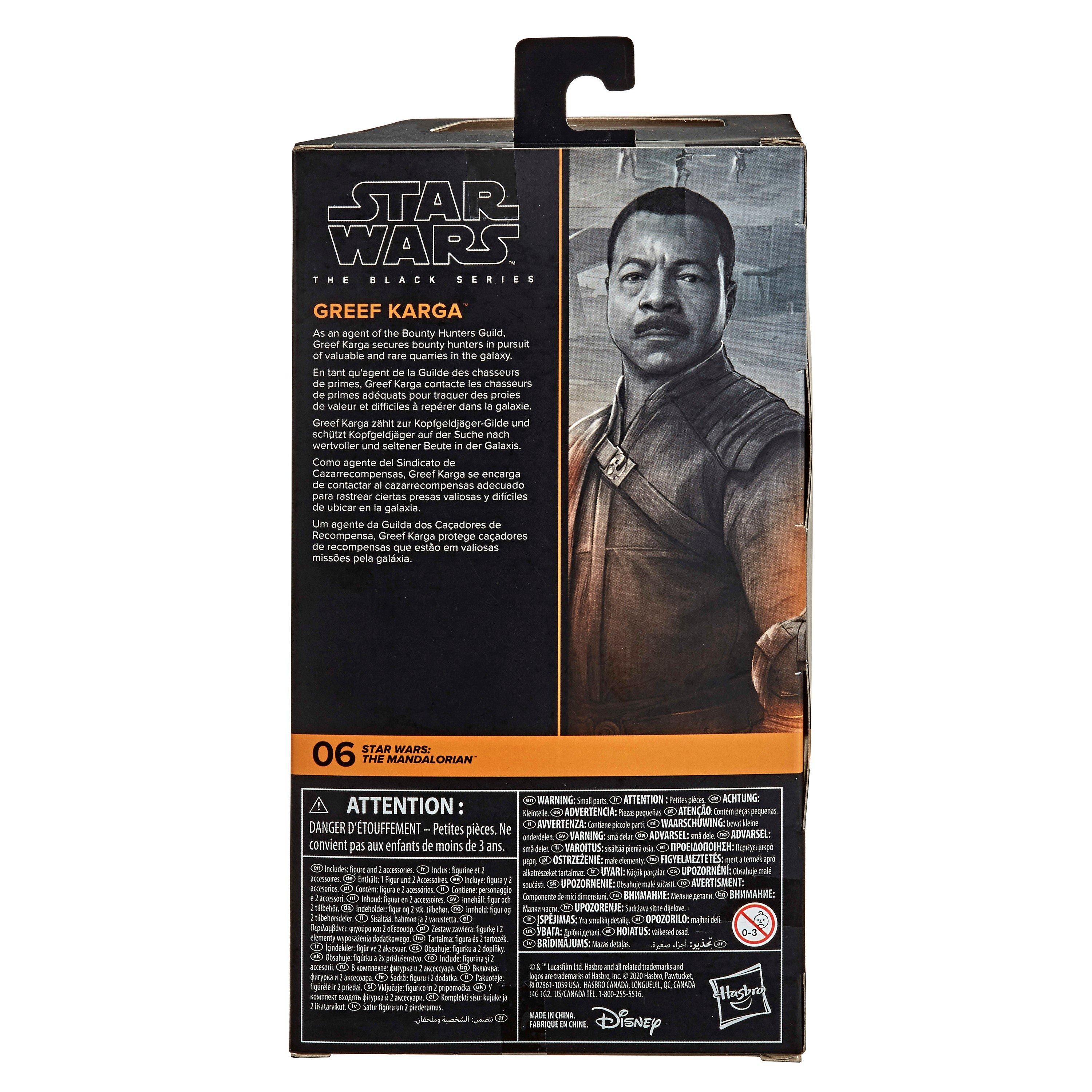 Star Wars GAME Star Wars The Black Series Greef Karga