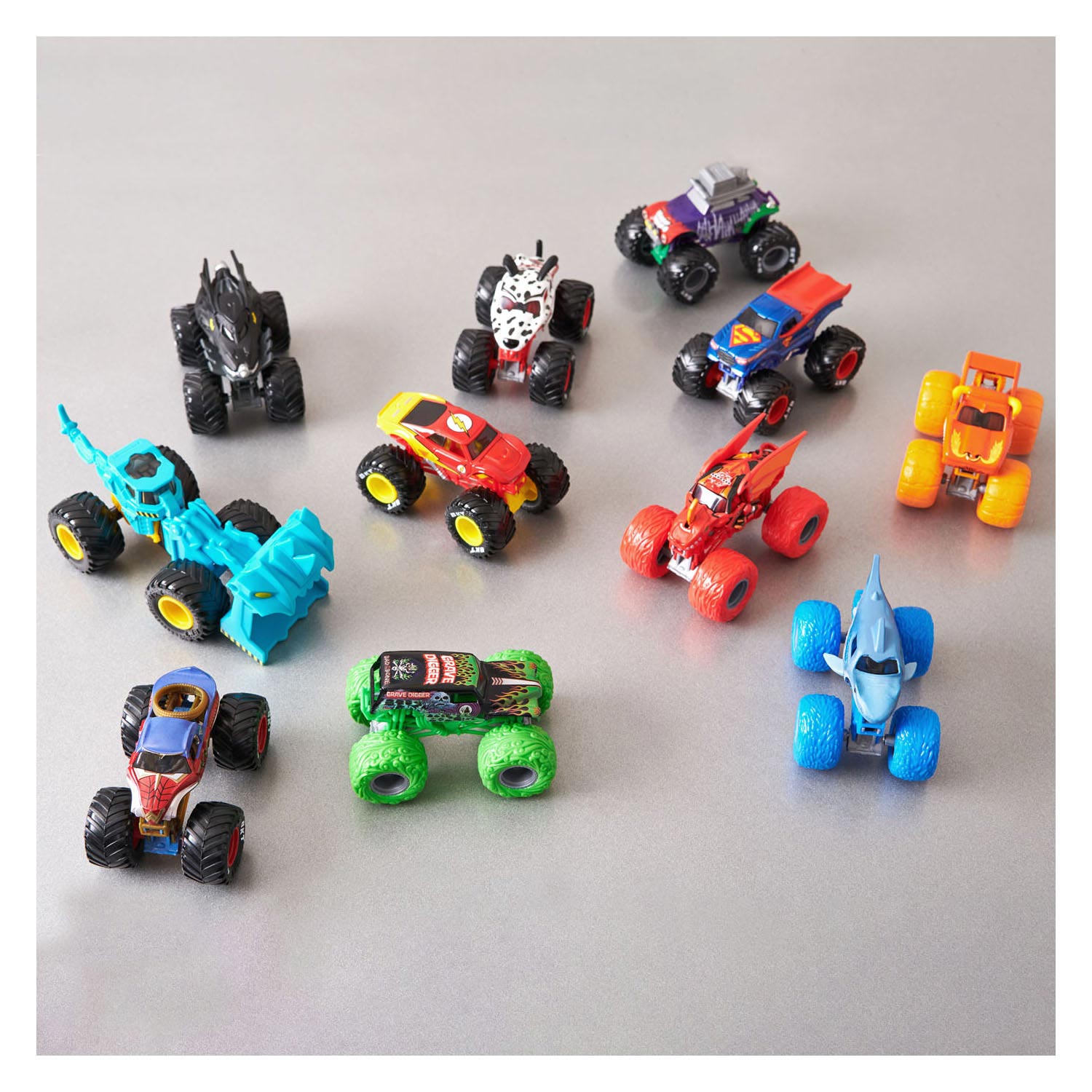 Monster Jam Max D vs El Toro Loco Monster Trucks Metaal, 2-pack