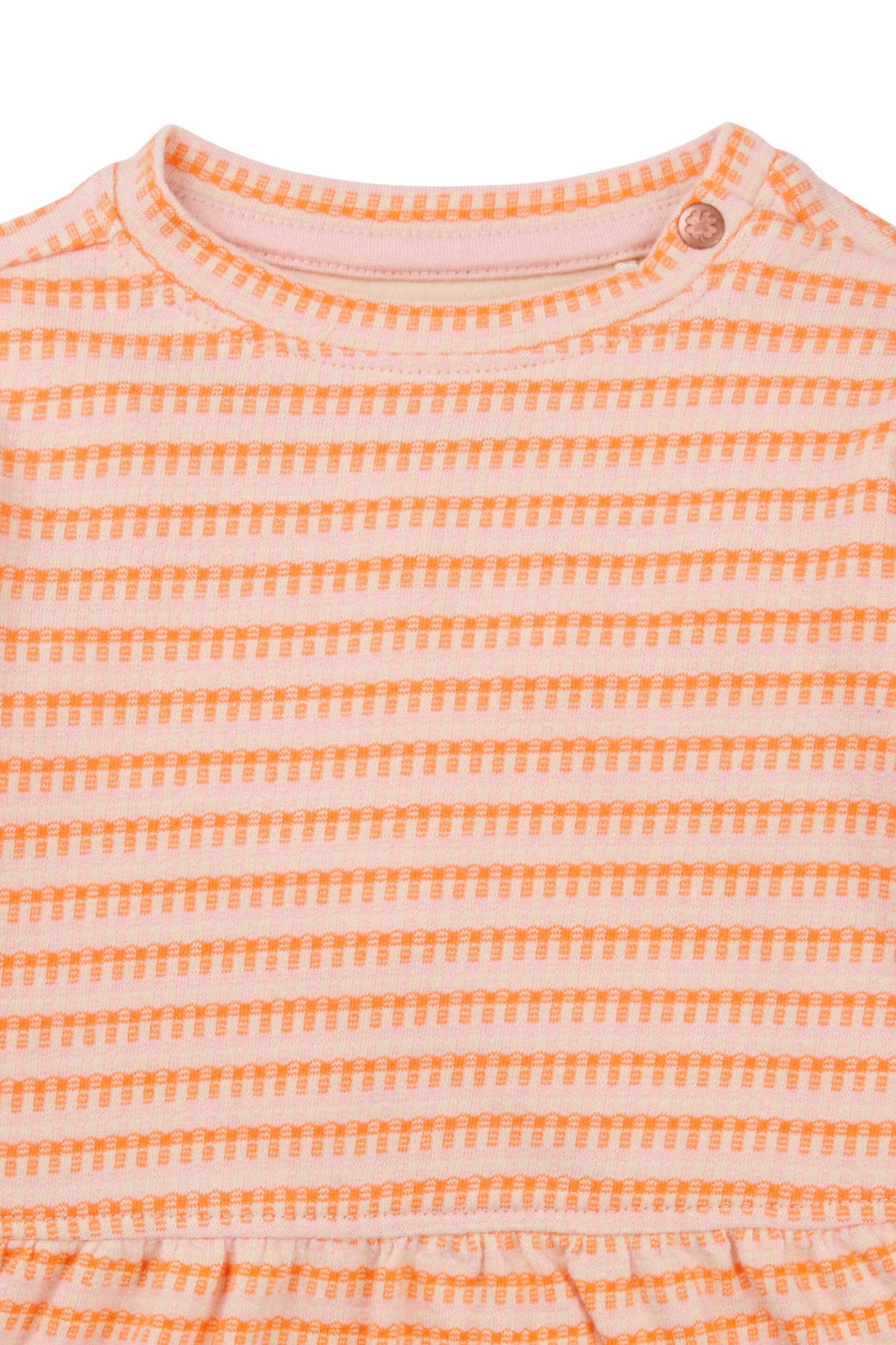 Noppies Baby Kleid Mukilteo Check pattern Orange