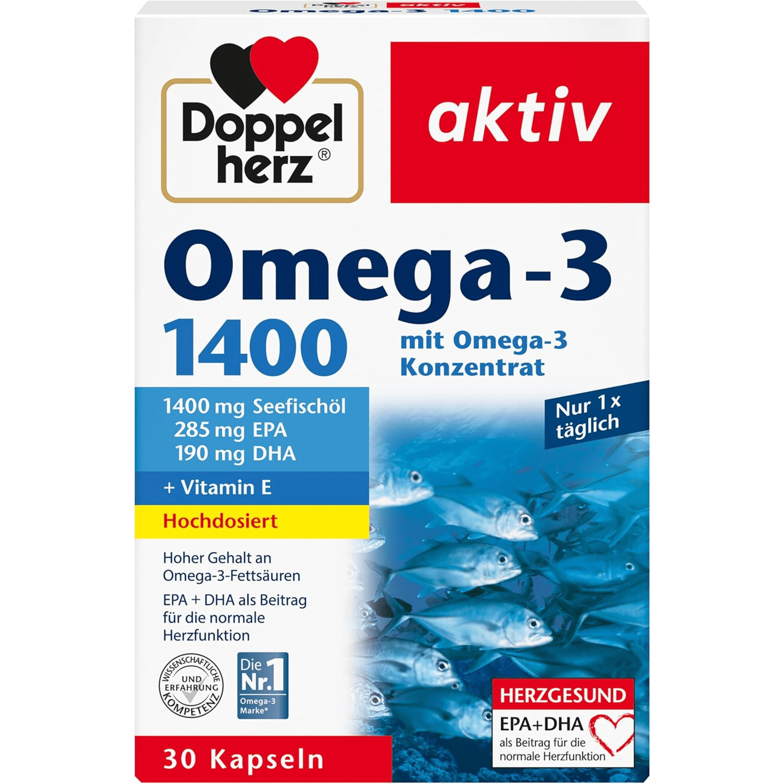 Omega-3 1400mg (30 Kapseln)
