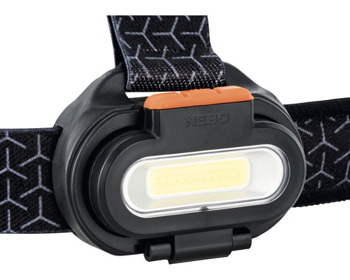 NEBO Einstein 1500 Flex LED-hoofdlamp, aluminium/ABS, oplaadbaar
