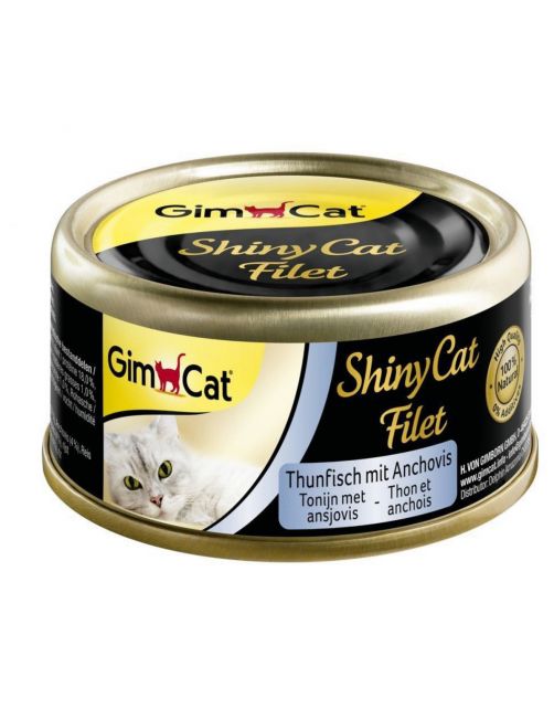 Gimcat Shinycat Filet 70 g - Kattenvoer