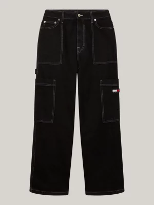 Calça jeans Tommy Remastered Black Denim Carpenter
