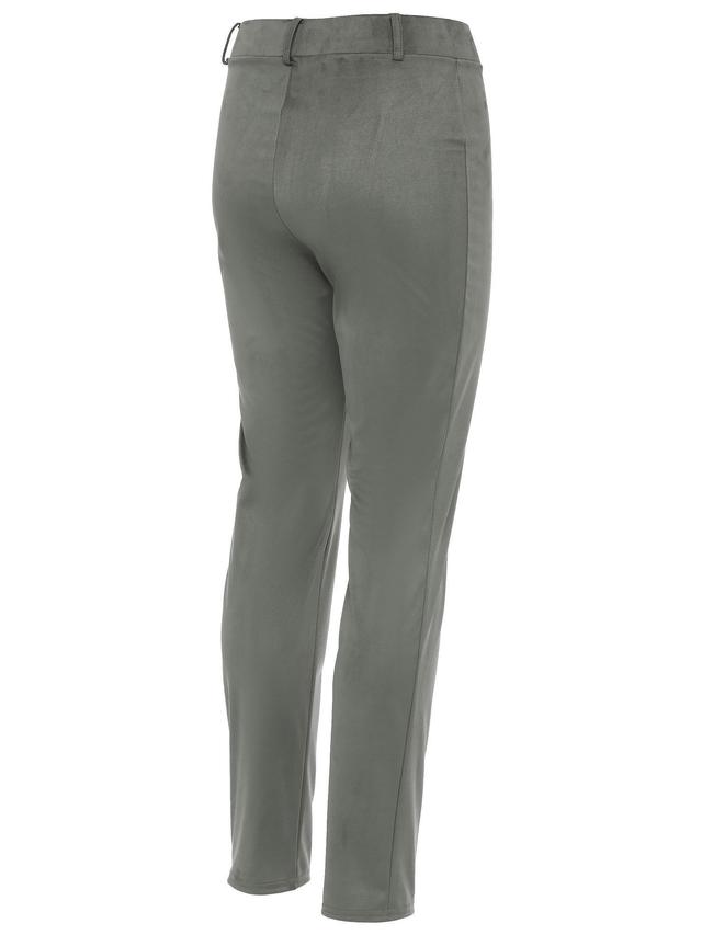 Hose Chloé Velourslederoptik