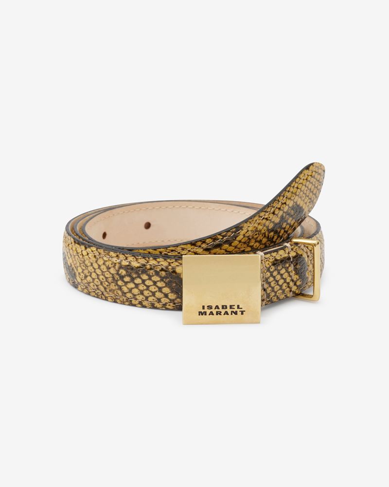 CEINTURE EN CUIR LOWELL
