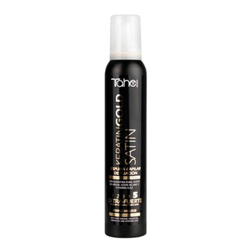 Tahe Botanic Keratin Gold Satin Espuma de Fixação 5 200ml
