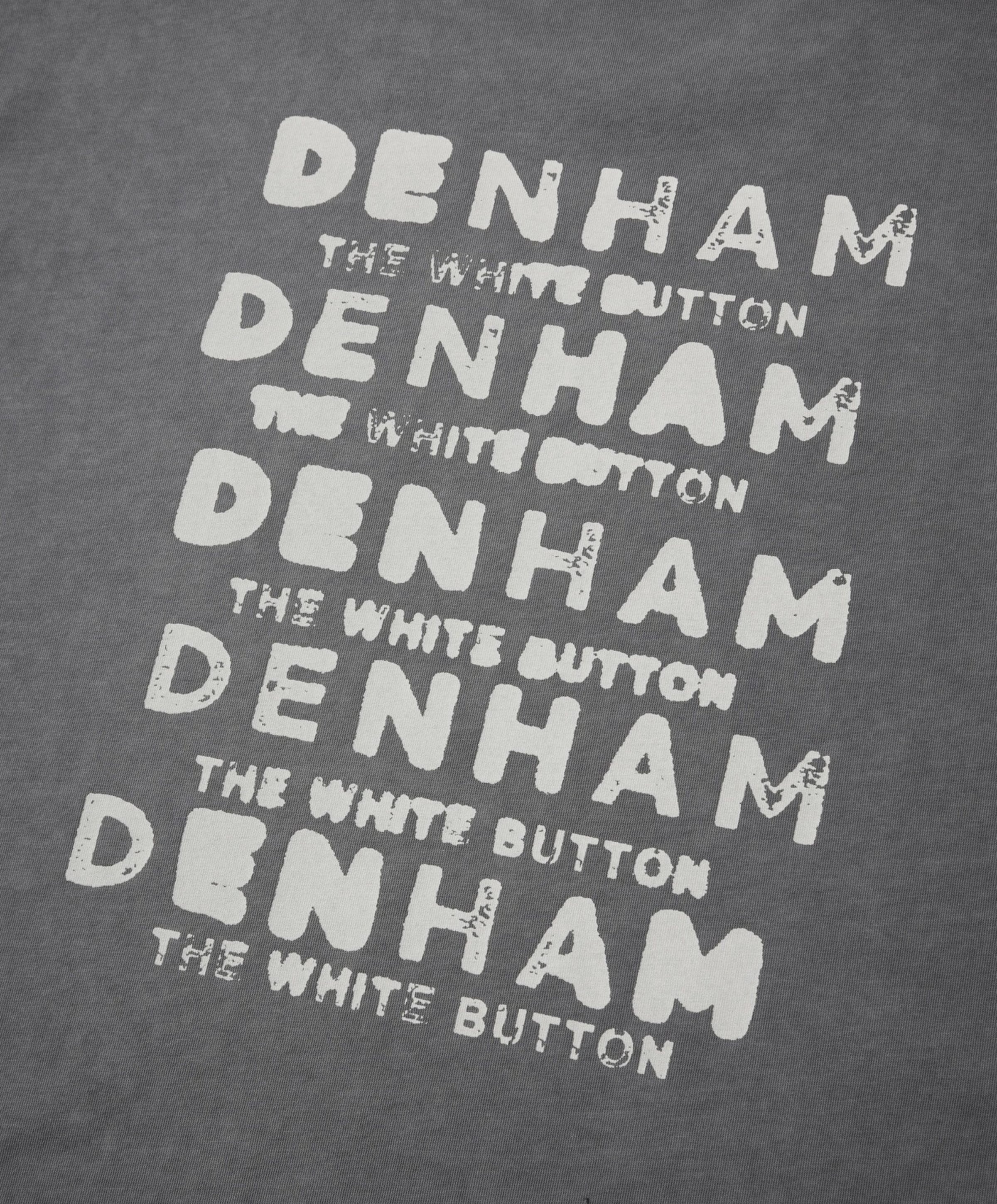 Denham Heren T-shirt grijs