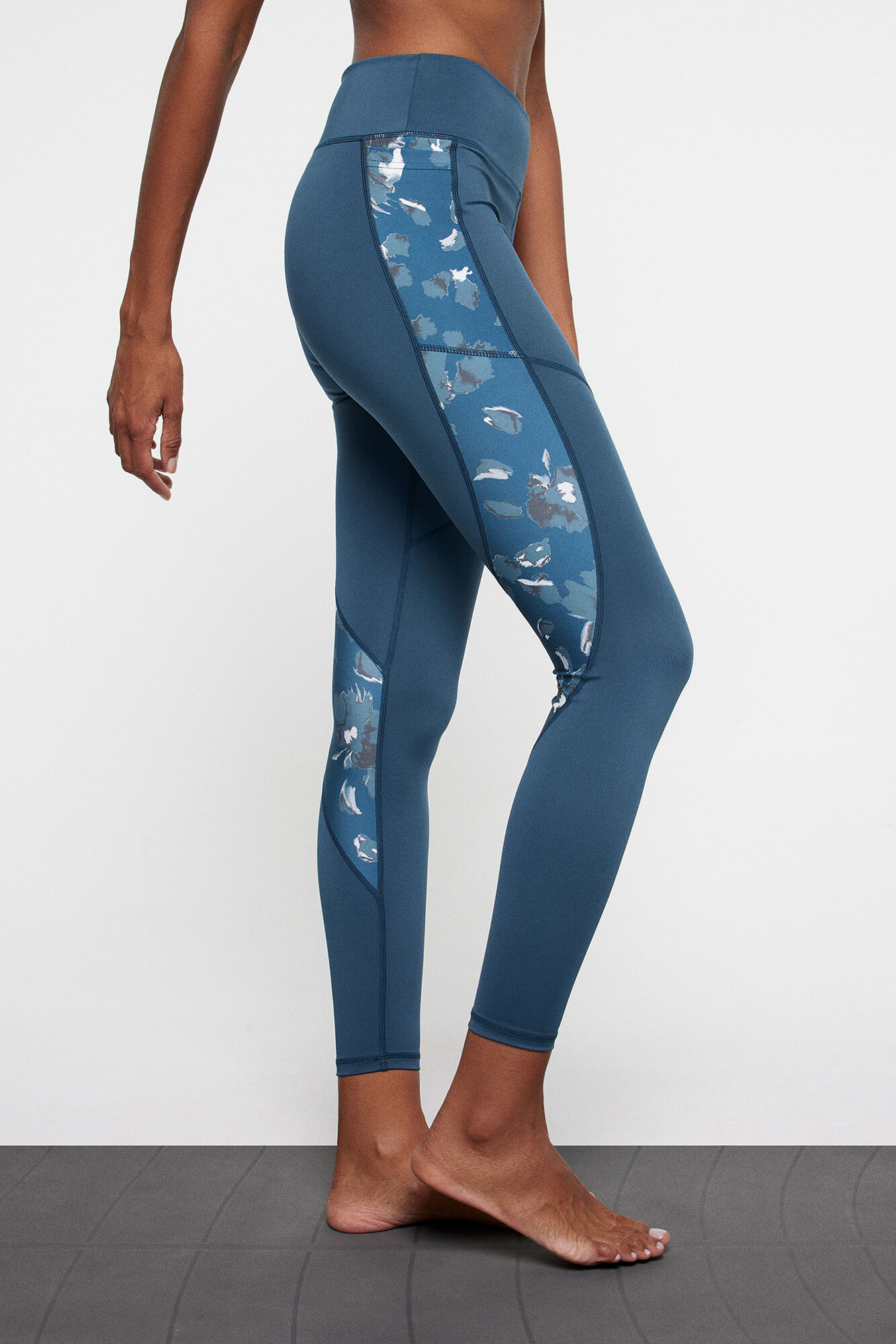 Leggings com detalhes estampados