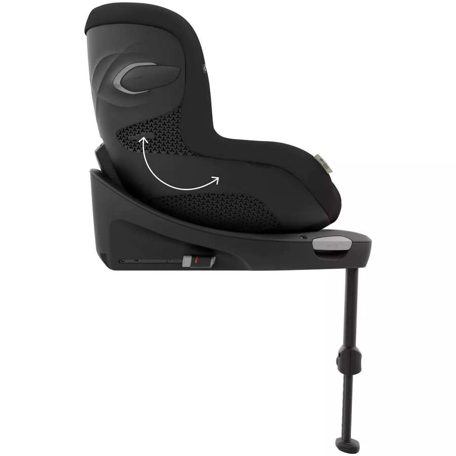 cybex GOLD Sirona G i-Size Moon Black mit Basisstation Base G