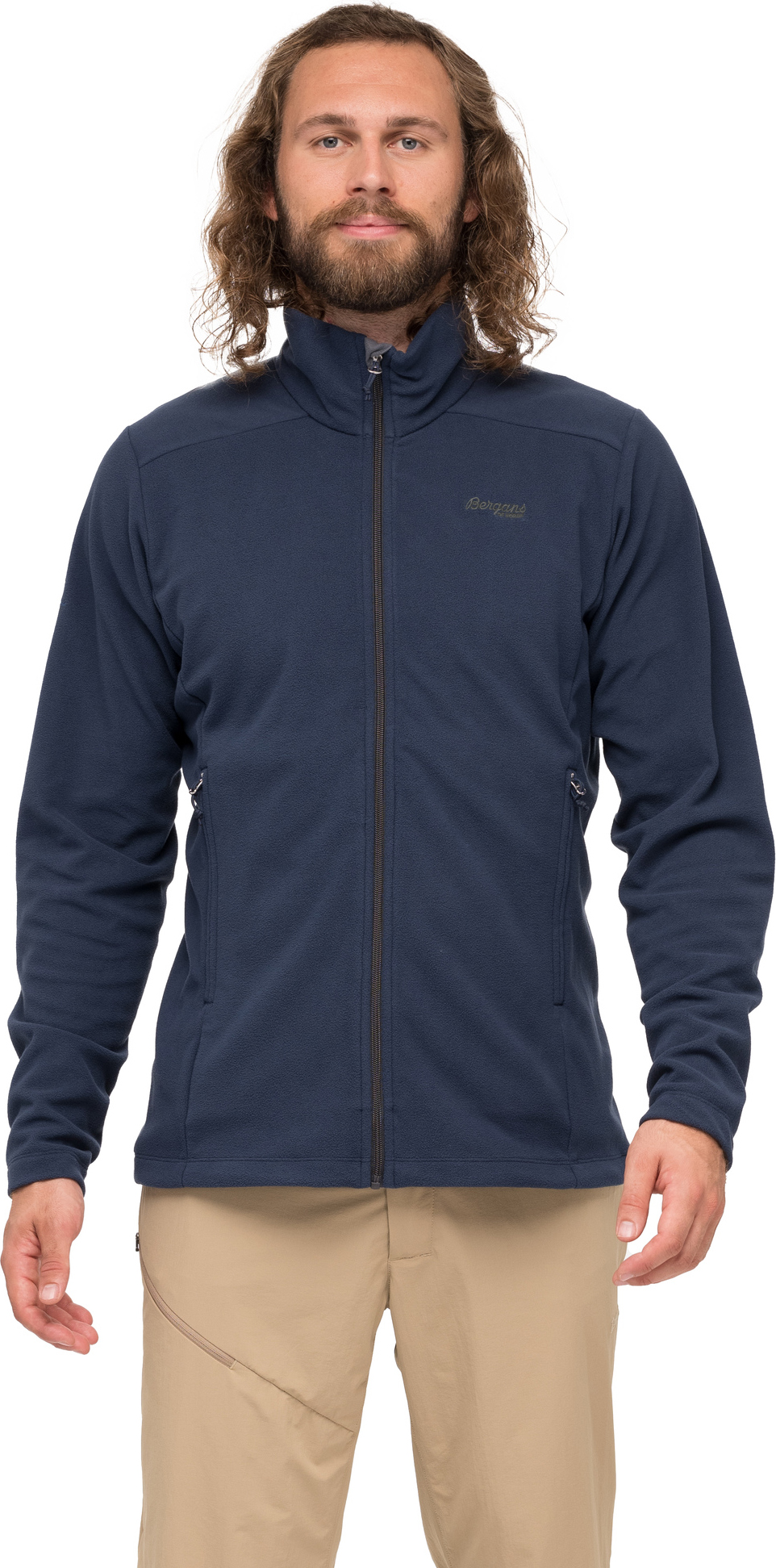 Finnsnes Fleece Jacket Herre Navy Blue