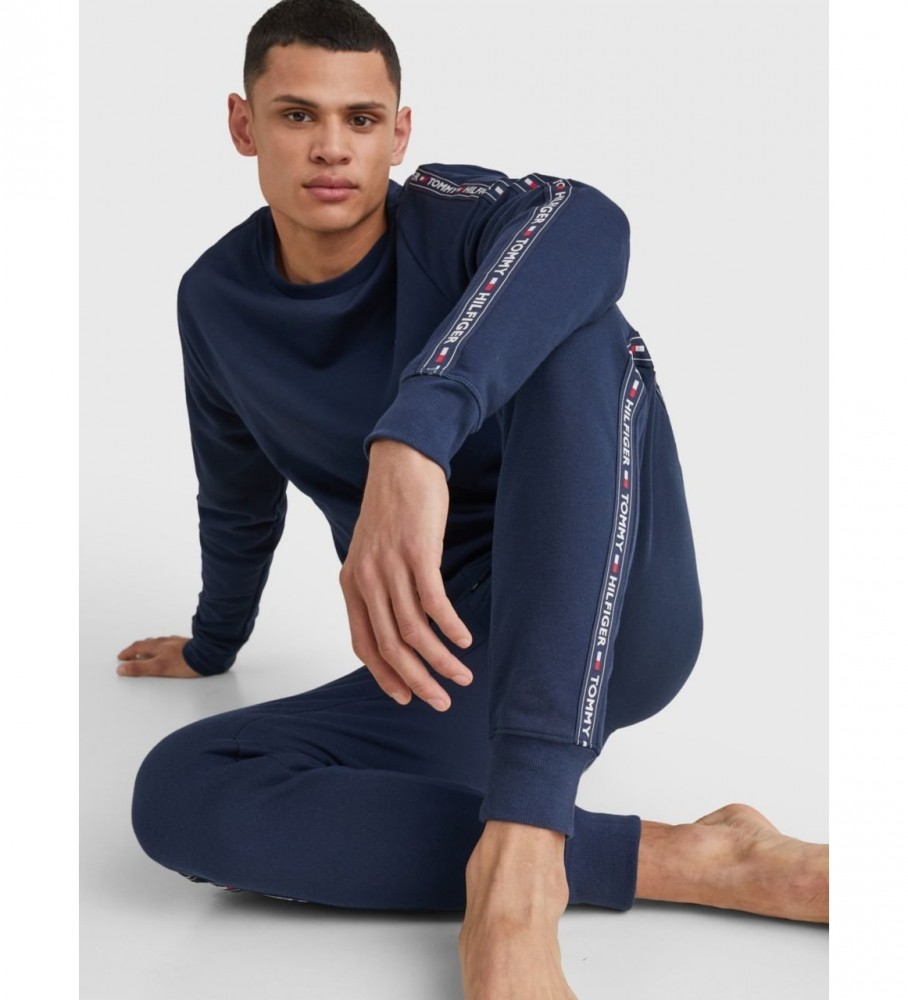Calça de treino Tommy Hilfiger HWK azul marinho