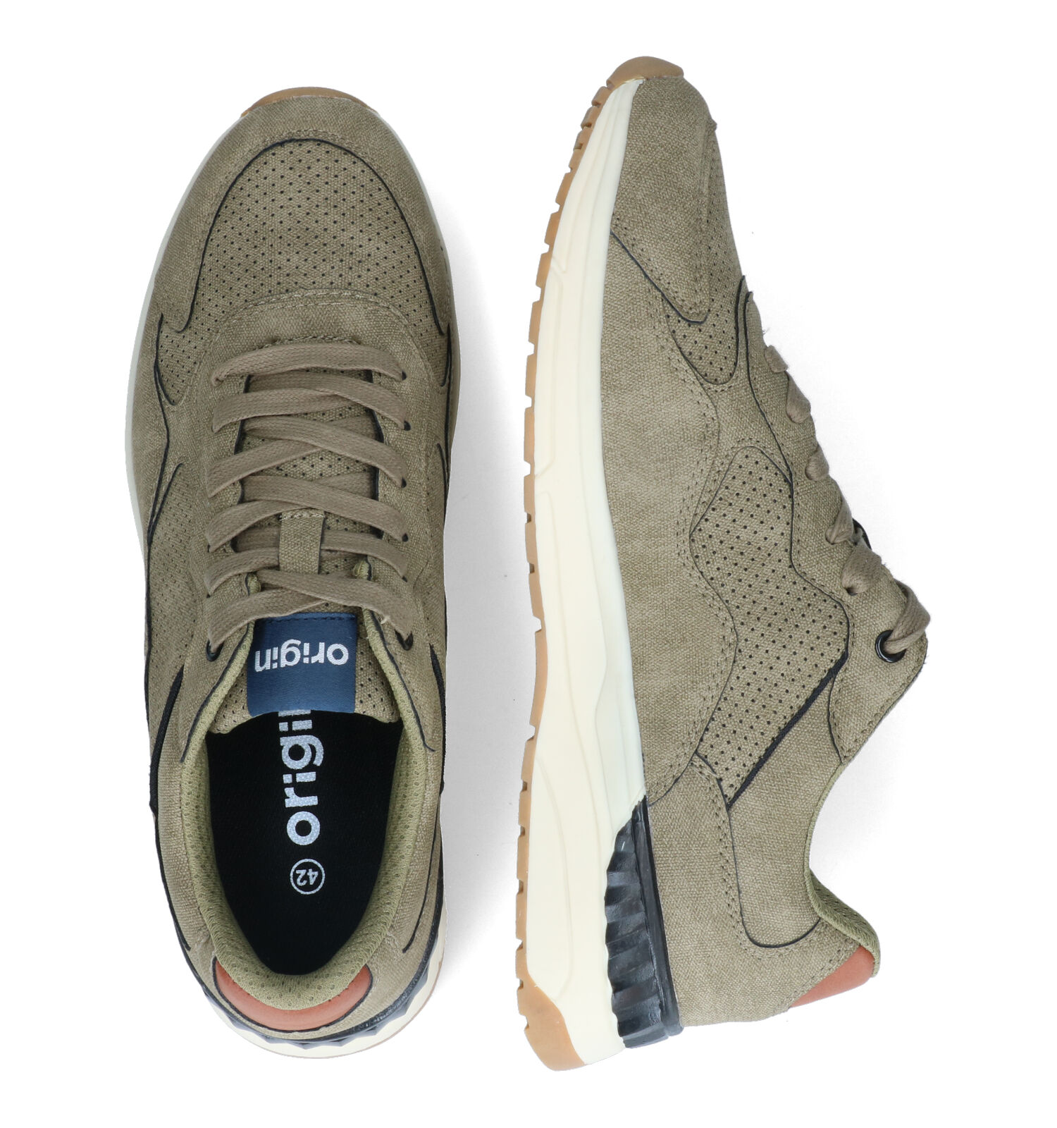 Veterschoenen groen