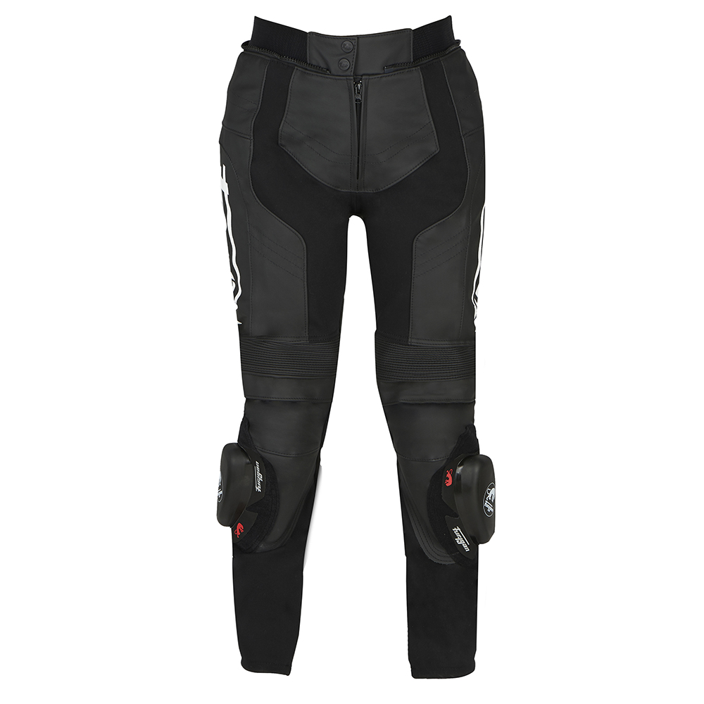 Furygan - Pantalon femme Bud Lady Noir / Blanc