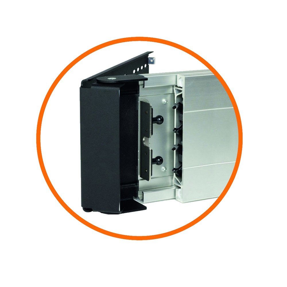 Caratec Flex CFA 102L uittrekbare televisiebeugel