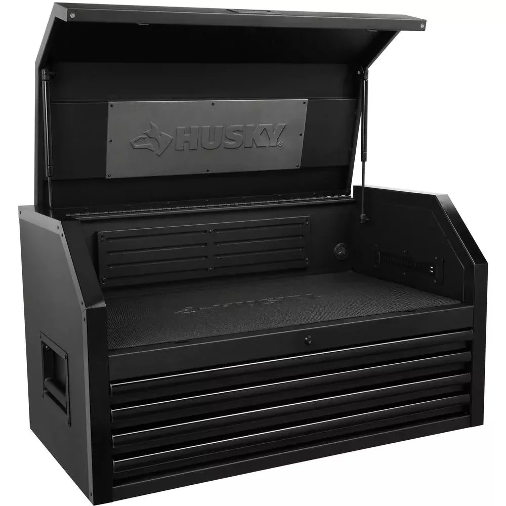 INDUSTRIAL 41 IN. W X 21.5 IN. D 4-DRAWER TOP TOOL CHEST IN MATTE BLACK