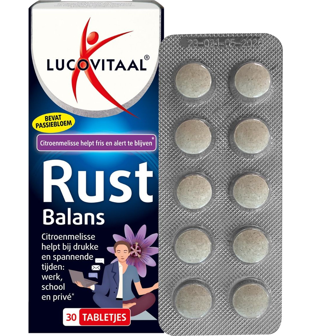 Lucovitaal Rust Balans (30 tabletten)