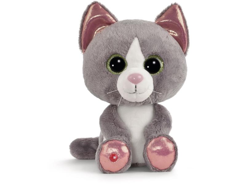 Nici Green Plüsch Katze Felinja 25 cm Schlenker Kuscheltier mit grossen Augen