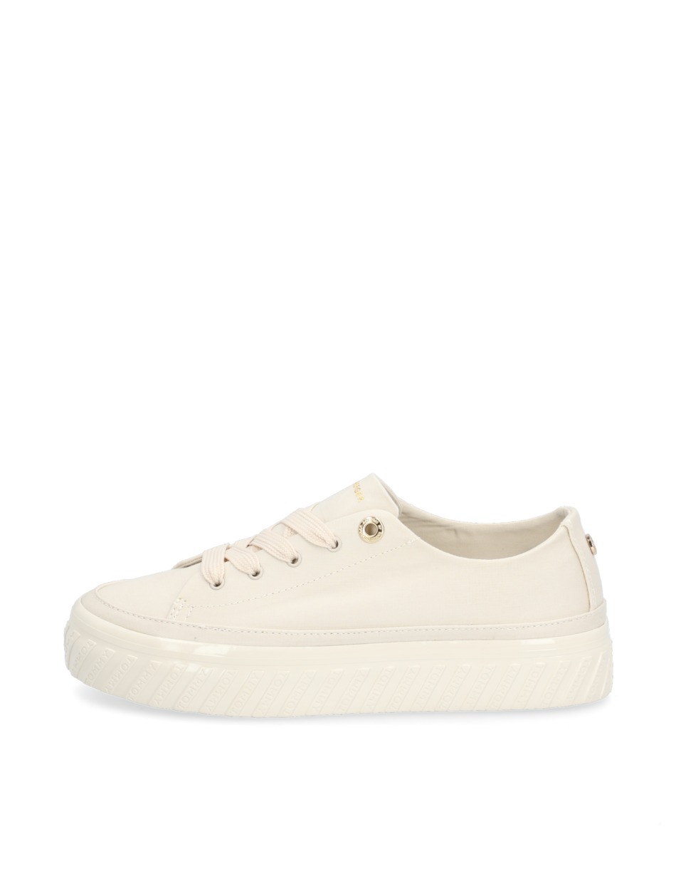 SHINY FLATFORM VULC SNEAKER