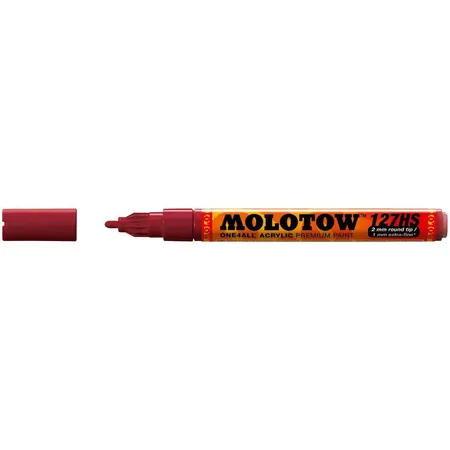 Molotow Permanentmarker ONE4ALL 127 HS, nachfüllbar, 2 mm, burgundrot
