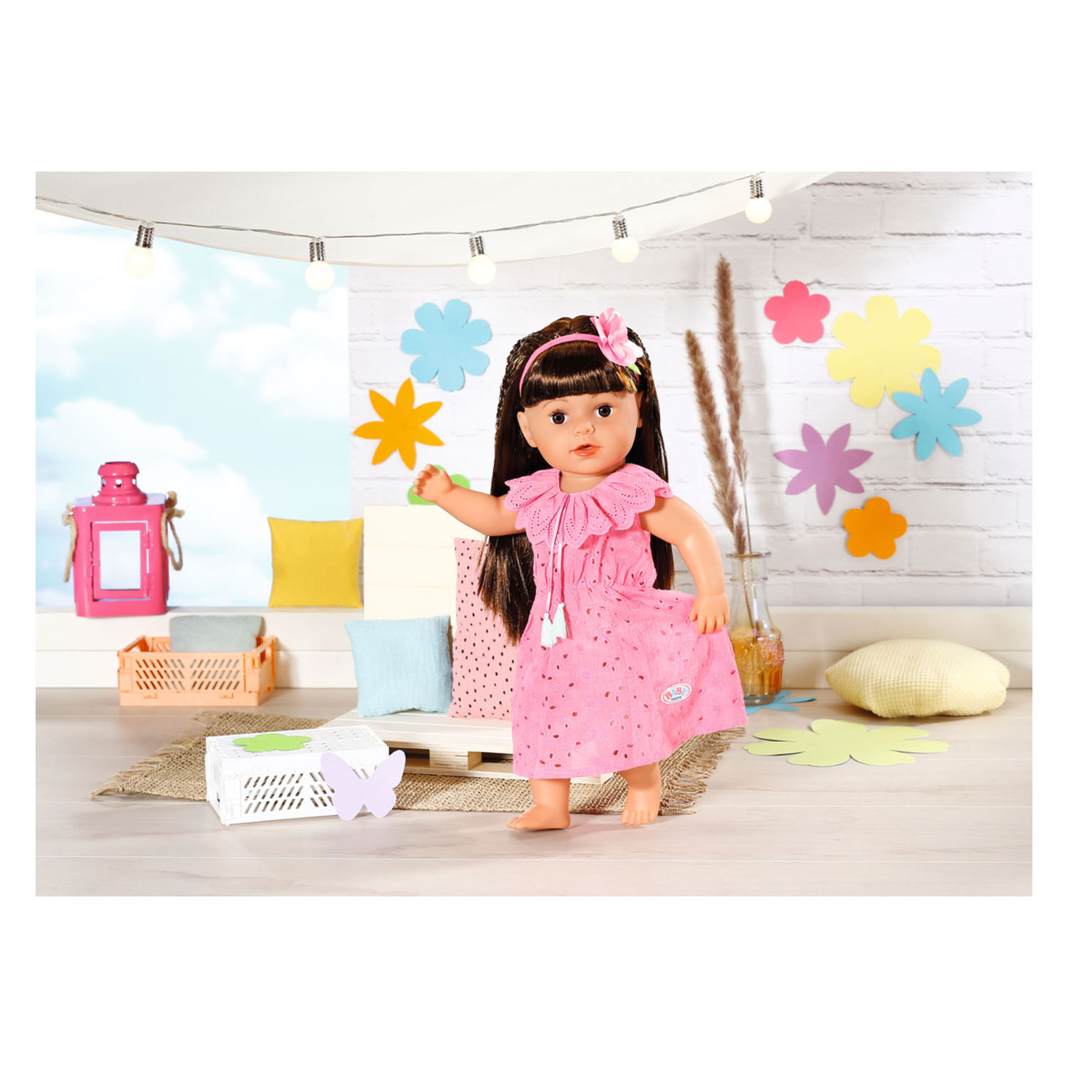BABY born Trendy Flowerdress, 43cm