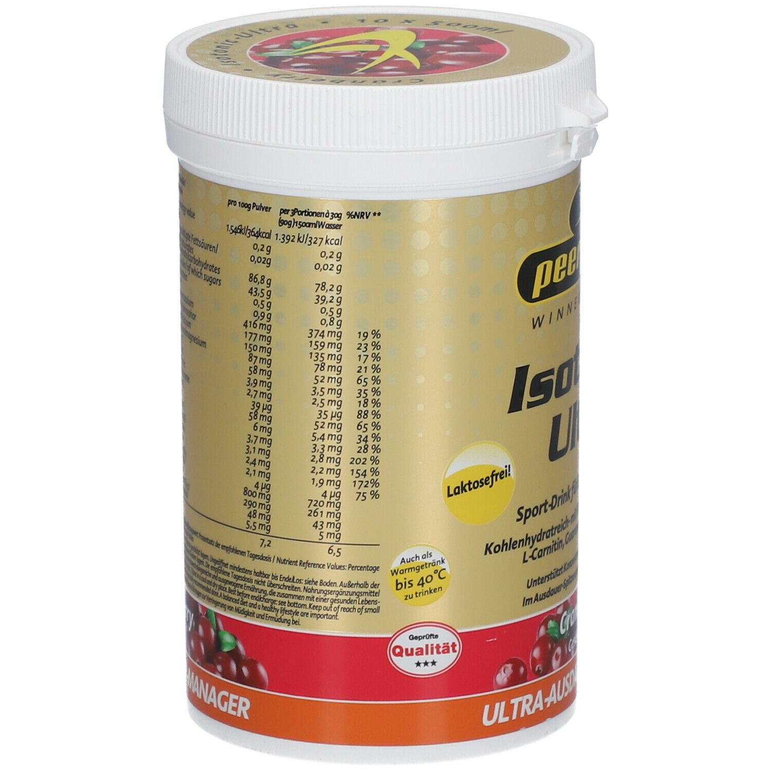 peeroton® Isotonic Ultra Drink Cranberry