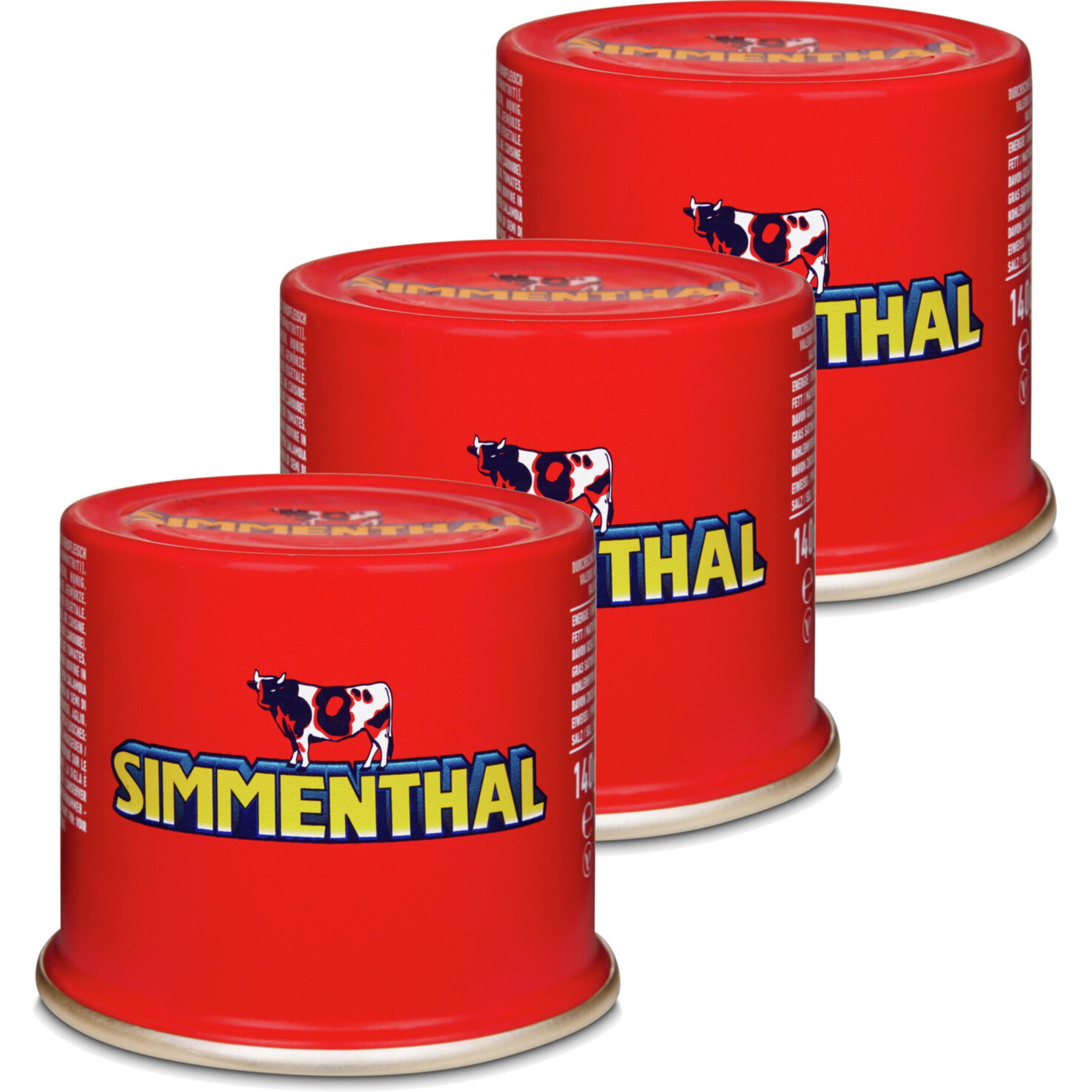 Simmenthal Rindfleisch in Gelee 3x140g