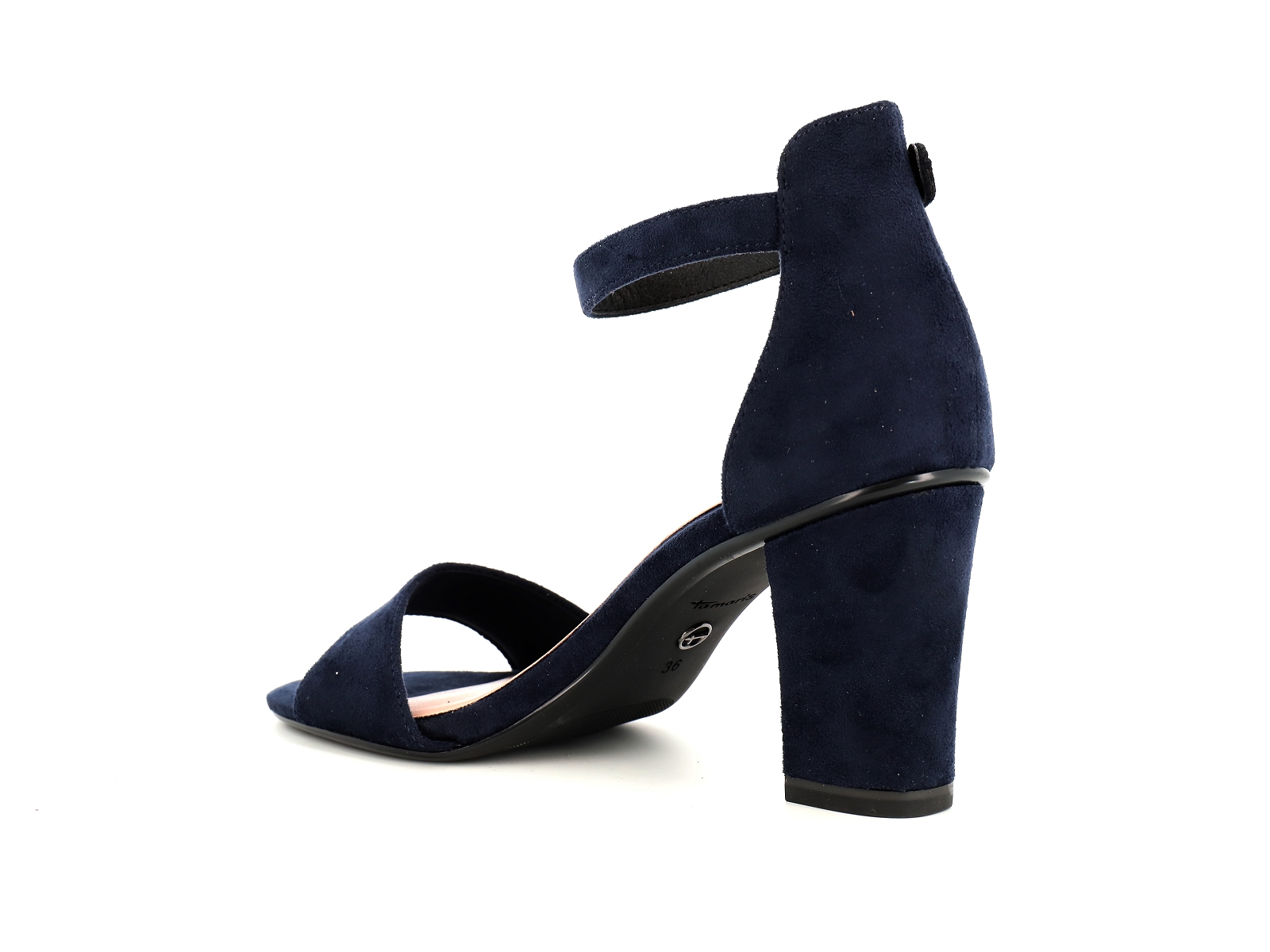 Tamaris-28396 Synthétique Velours Marine