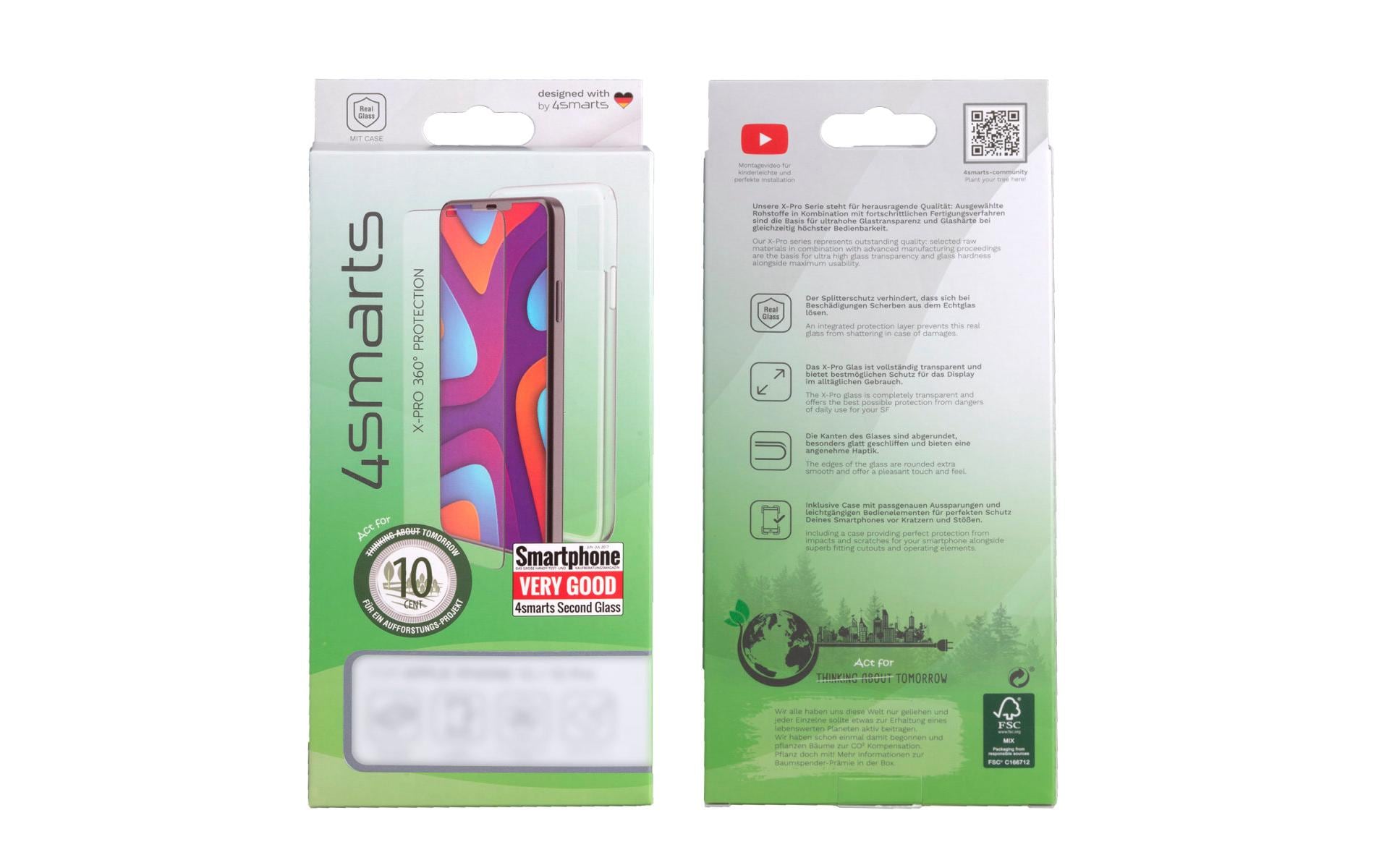 360° Starter Set X-Pro Clear Galaxy S21 FESet aus Displayschutzfolie und flexibler TPU-Hülle für das Samsung Galaxy S21 FE