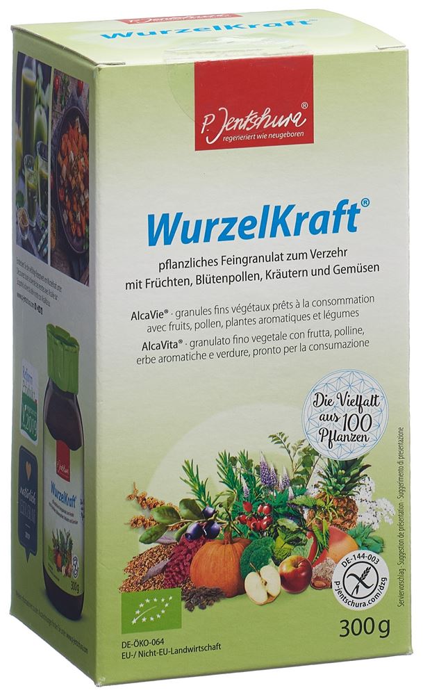 JENTSCHURA WurzelKraft Gran Feingranulat Bio 300 g
