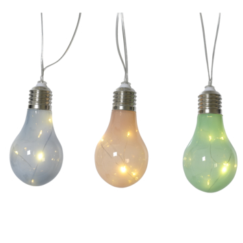 Solar feestverlichting LED kleur twinkel 5m