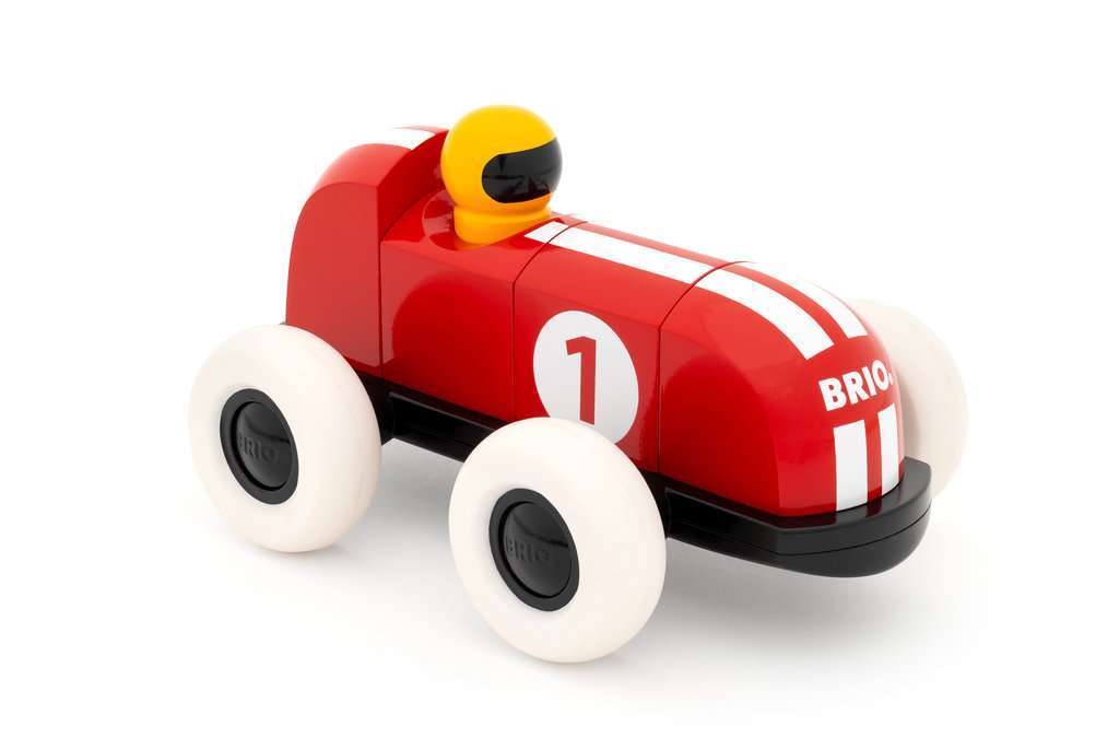 BRIO Spiel Rennwagen aus magnetischen Bausteinen