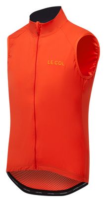 Veste Sans Manches Coupe-Vent Le Col Sport II Rouge