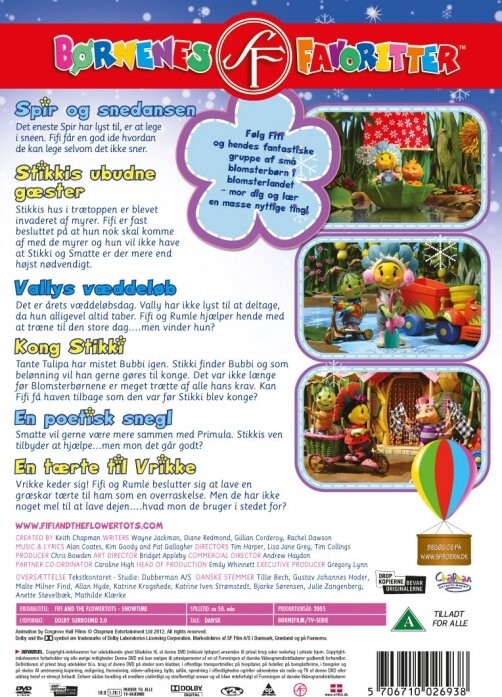 Fifi And The Flowertots / Fifi Og Blomsterbørnene - Mysteriet I Blomsterhaven - DVD