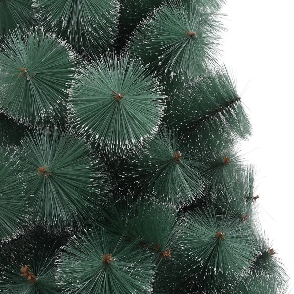 vidaXL Kunstkerstboom met standaard 120 cm PET groen