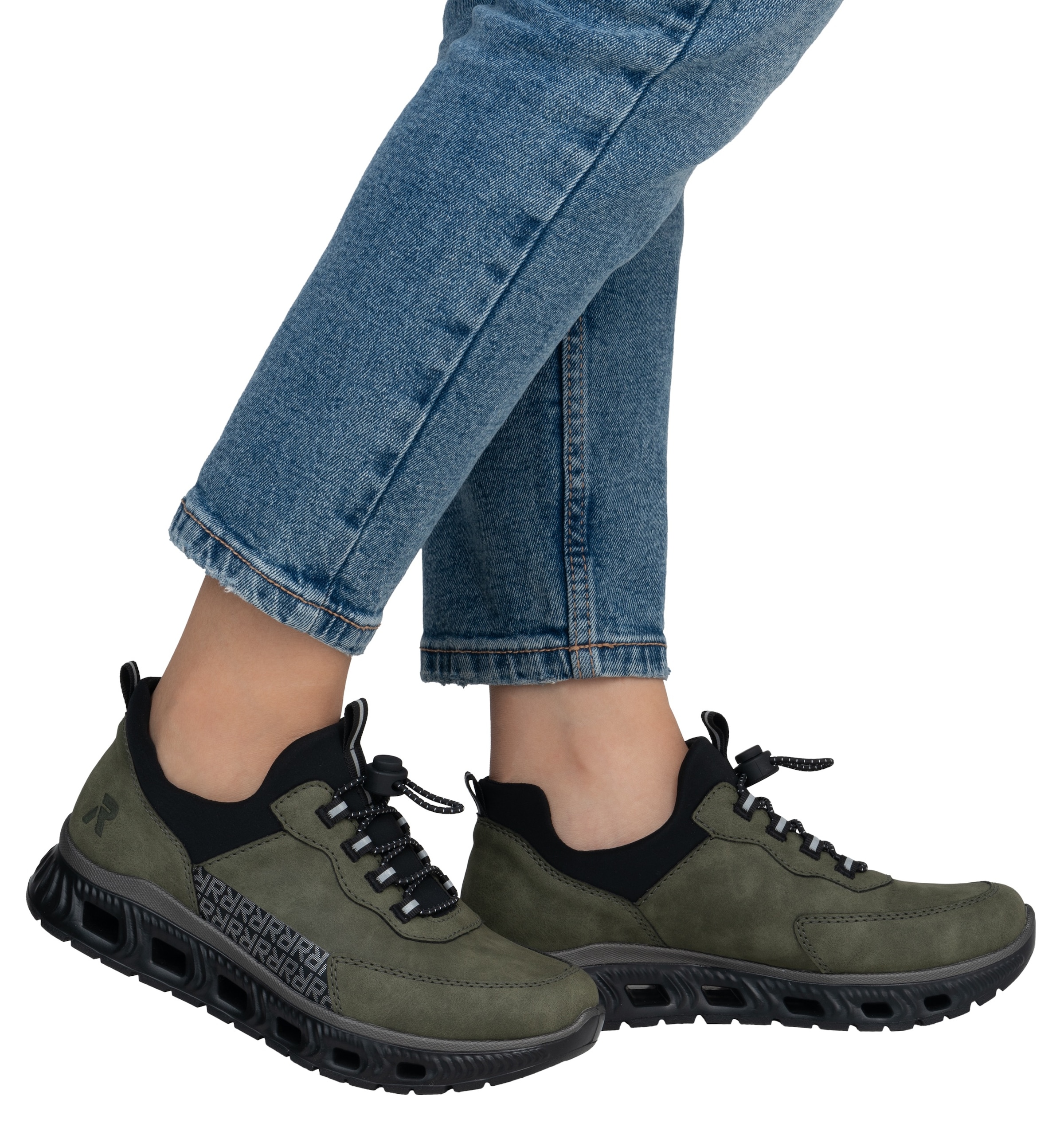 RIEKER Sport Slip-On Sneaker  zum Schlupfen